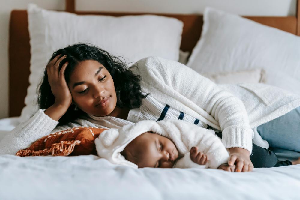 Sleeping toddler