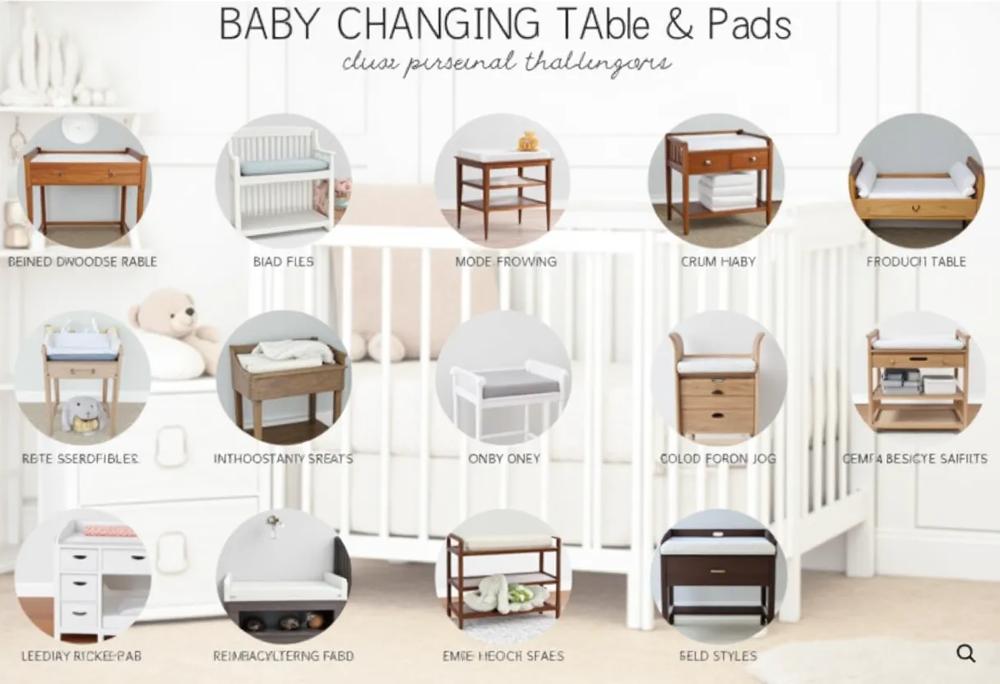 baby changing tables