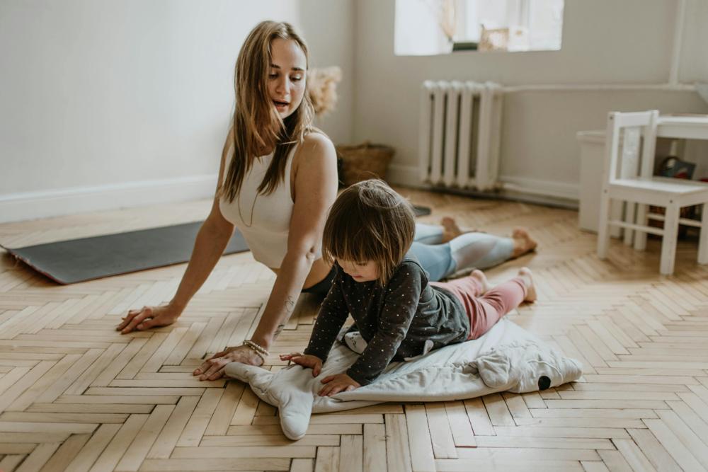 mother toddler