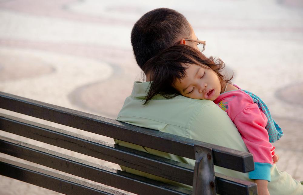 sleeping child